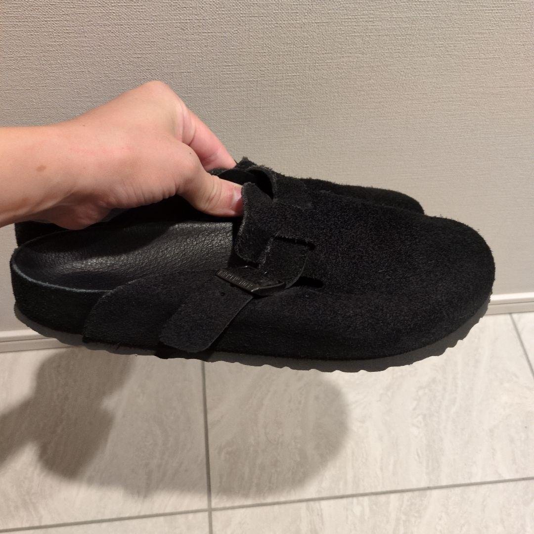 ビルケンシュトック　BEAMS別注　ブラック スエード