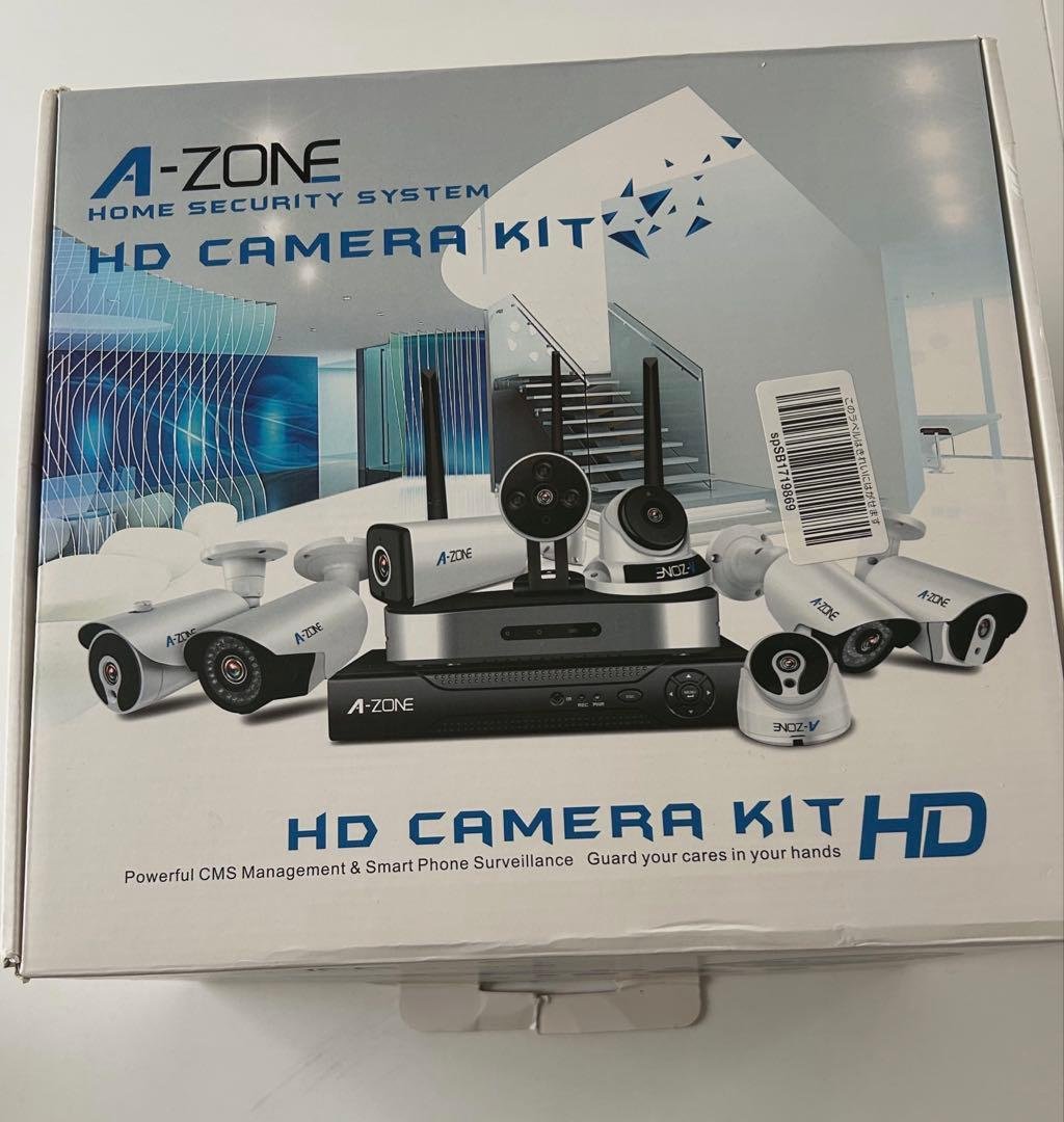 A-ZONE 監視カメラ 防犯カメラ ワイヤレス