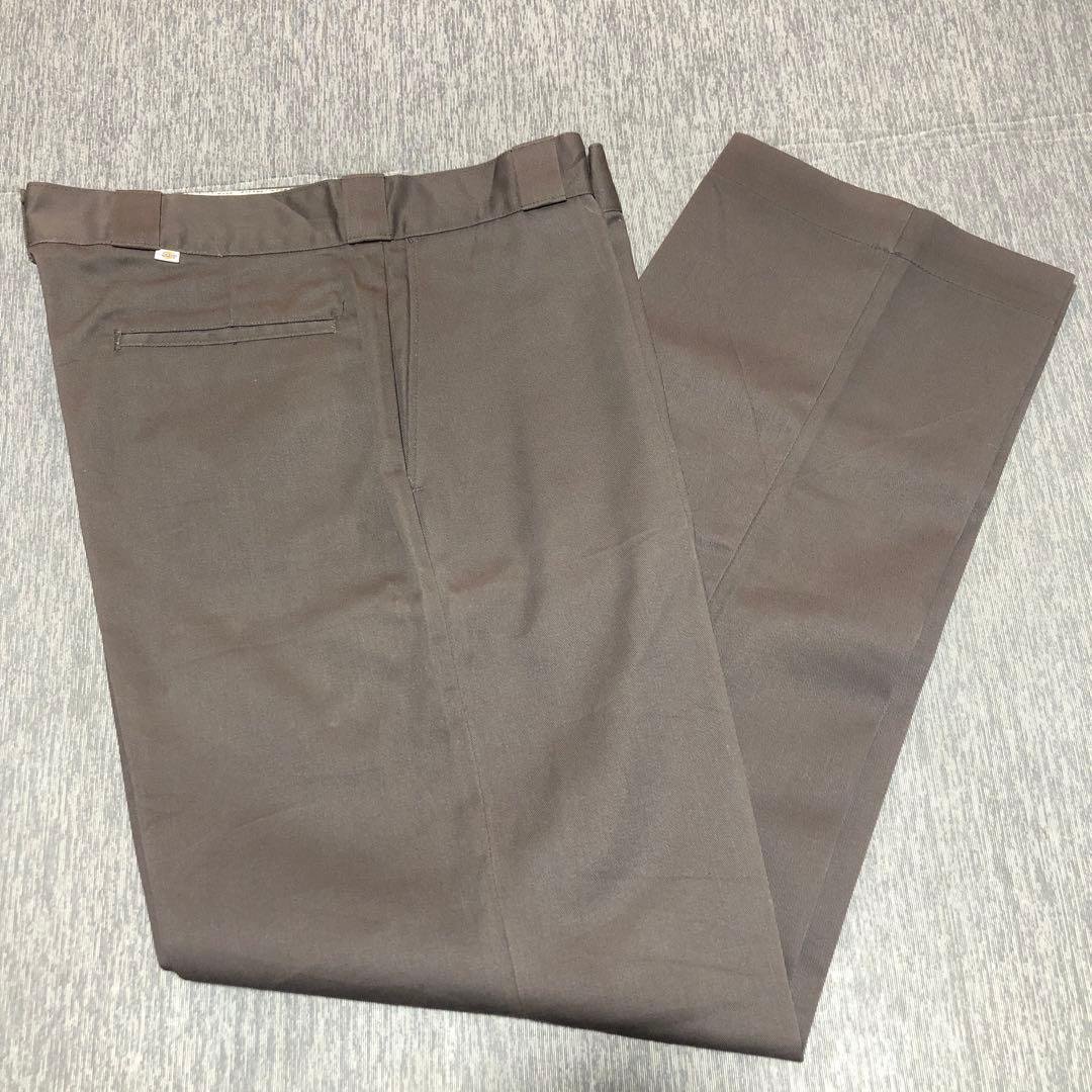 新品 70s Dickies 874 USA製 チビタグ アルミジップ w36
