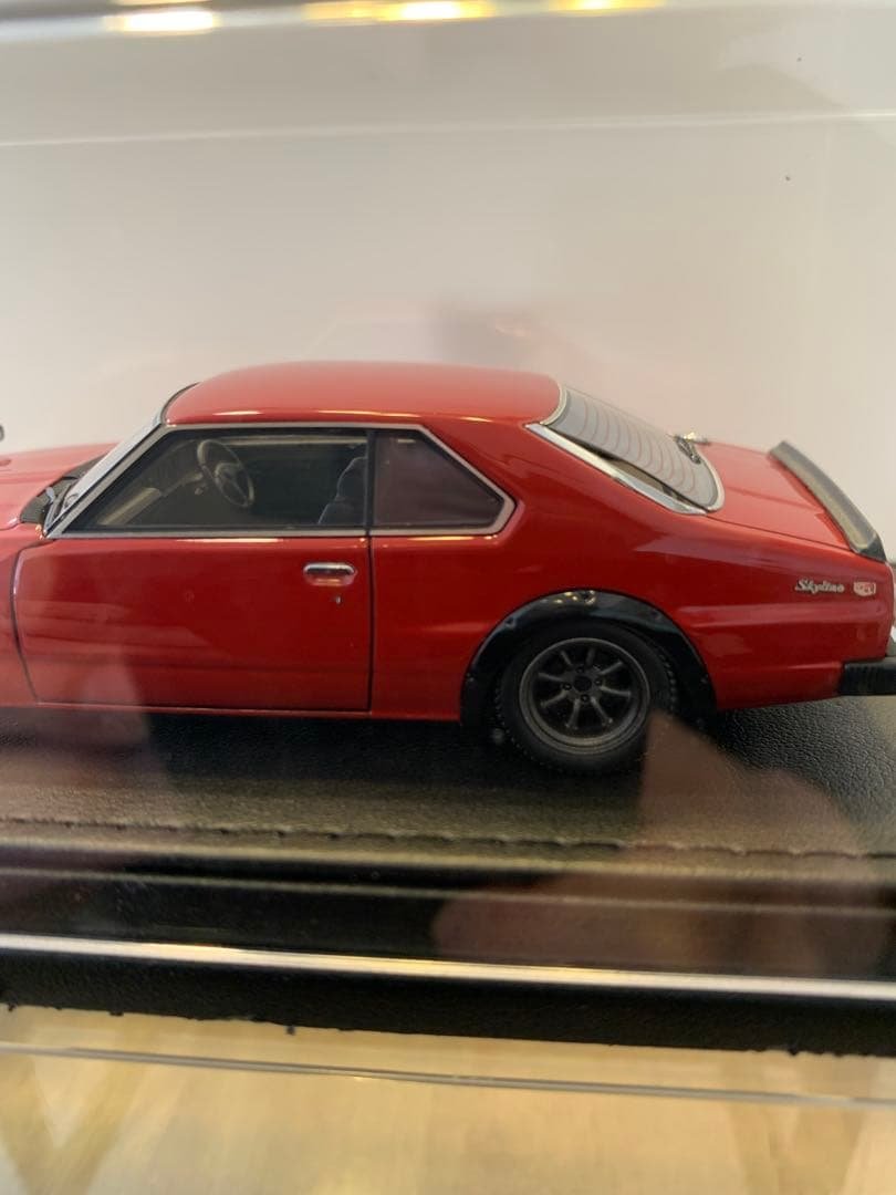 イグニッションモデル1/43 スカイライン 2000GT-ES C210 レッド