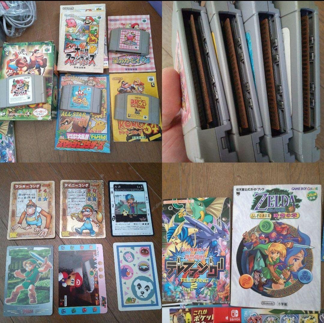 t*1様 ニンテンドー64 ゲームキューブ Wii ソフト フライヤー 雑誌まと