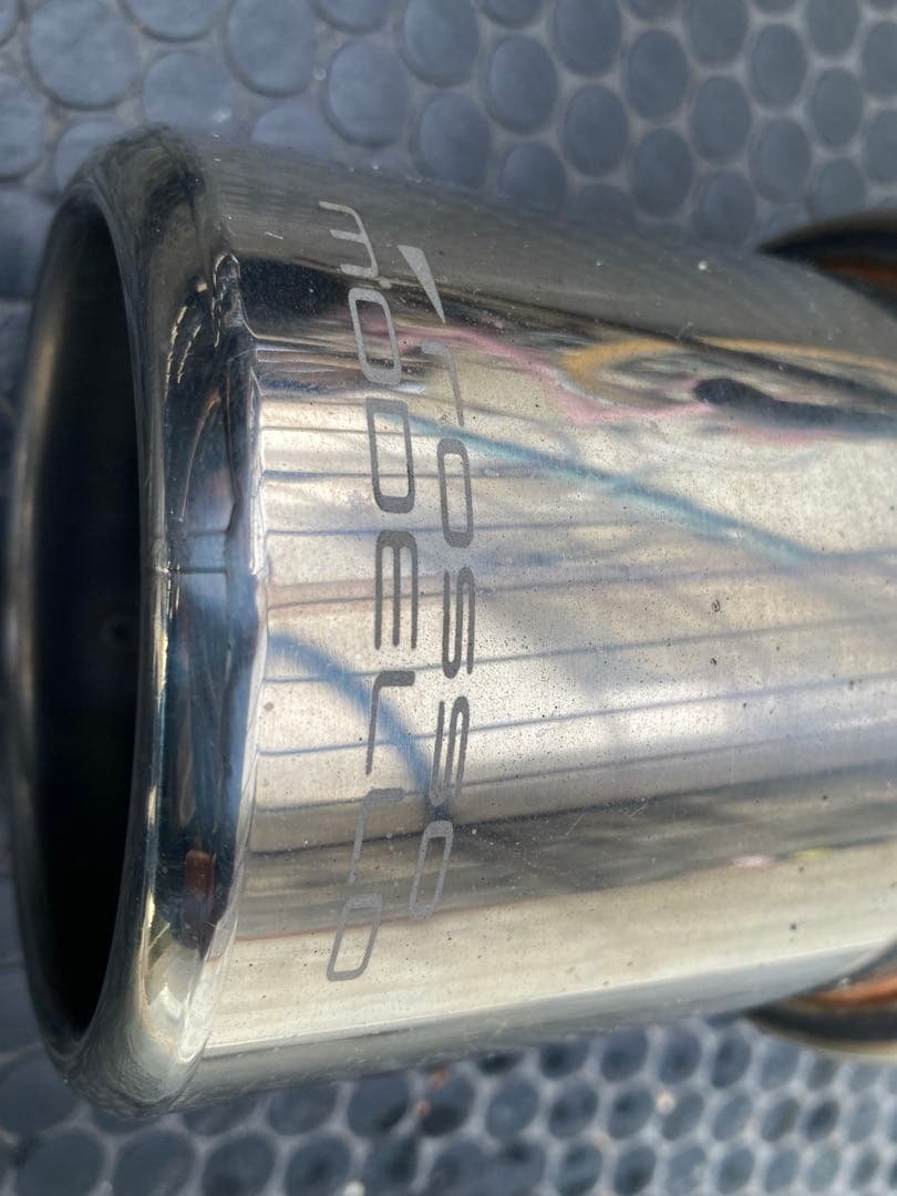 GB3フリード用　ROSSO MODELLO GT-8 ステンレスマフラー