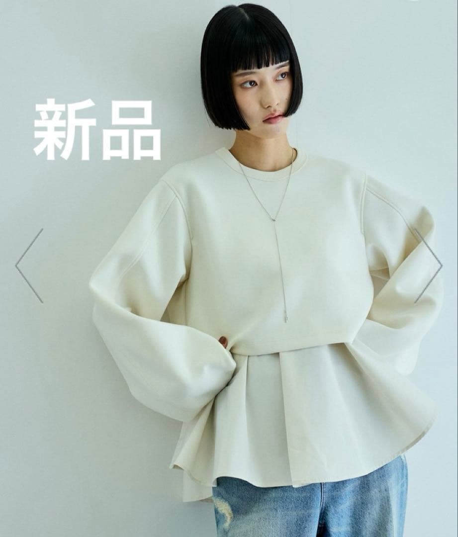 【最終値下げ】ADAM ET ROPE' FEMME新品トップス