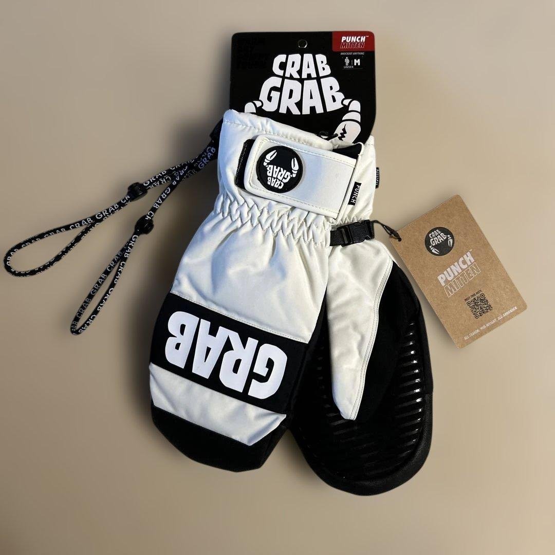 CRABGRABミトングローブPUNCHモデルOFF WHTカラーMサイズ新品