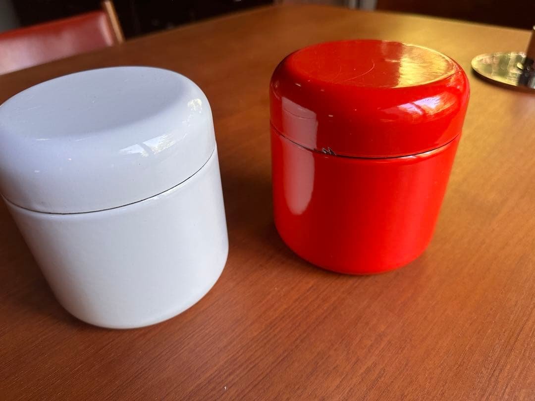 Arabia Finel アラビア ビンテージ　琺瑯　ジャー　カイフランク