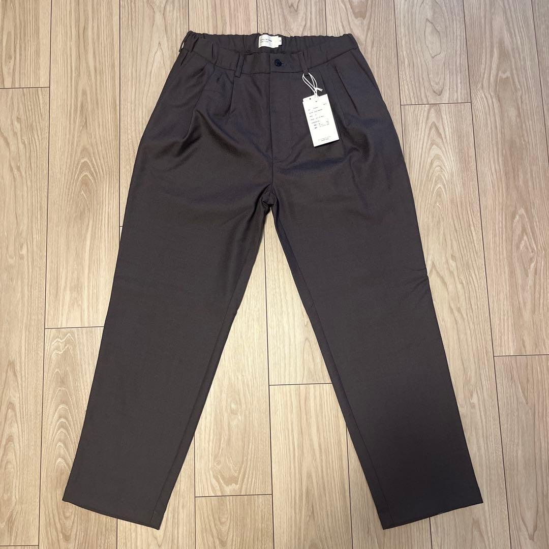 【新品】STILL BY HAND Relaxed wool pants