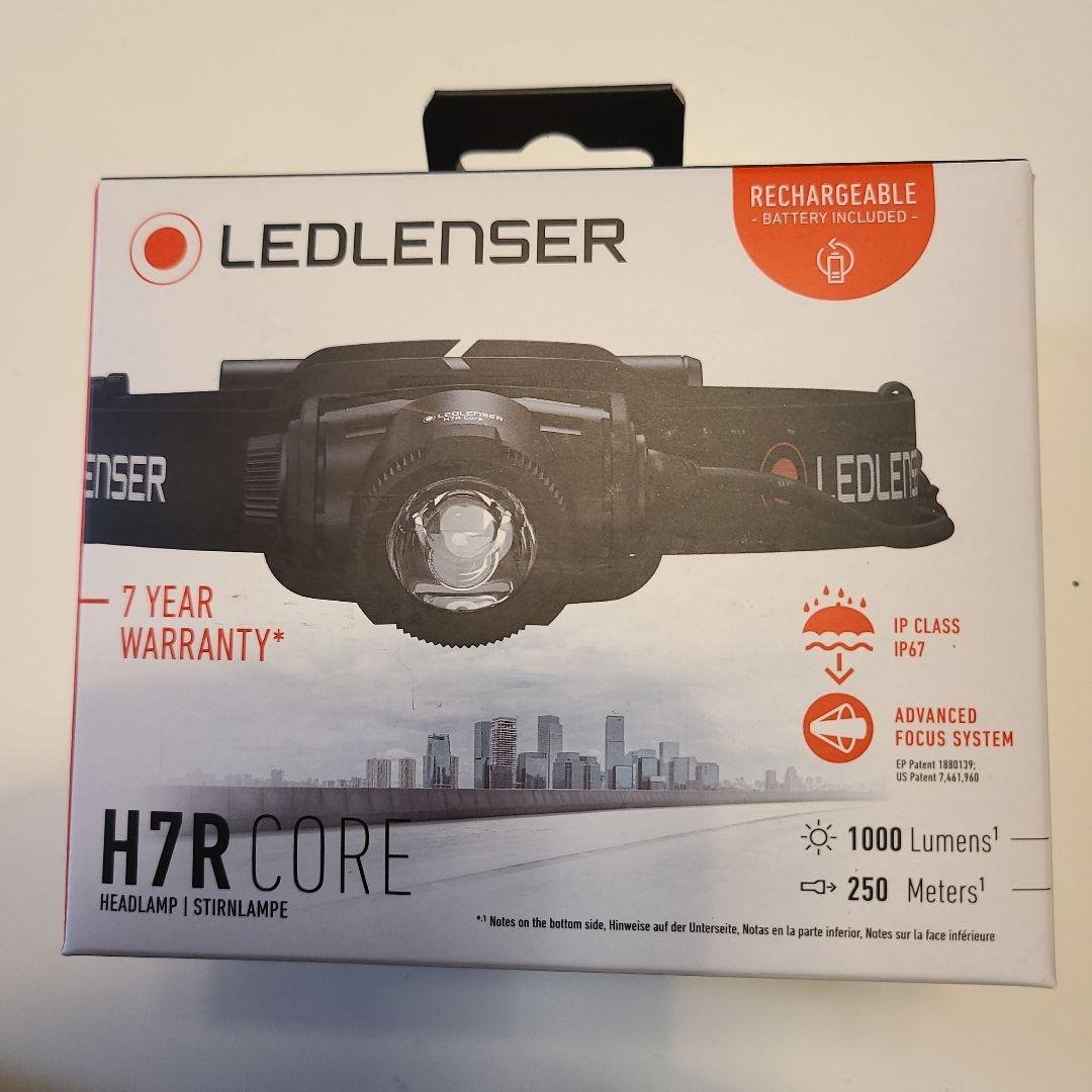 断捨離　LEDLENSER H7R CORE ヘッドランプ