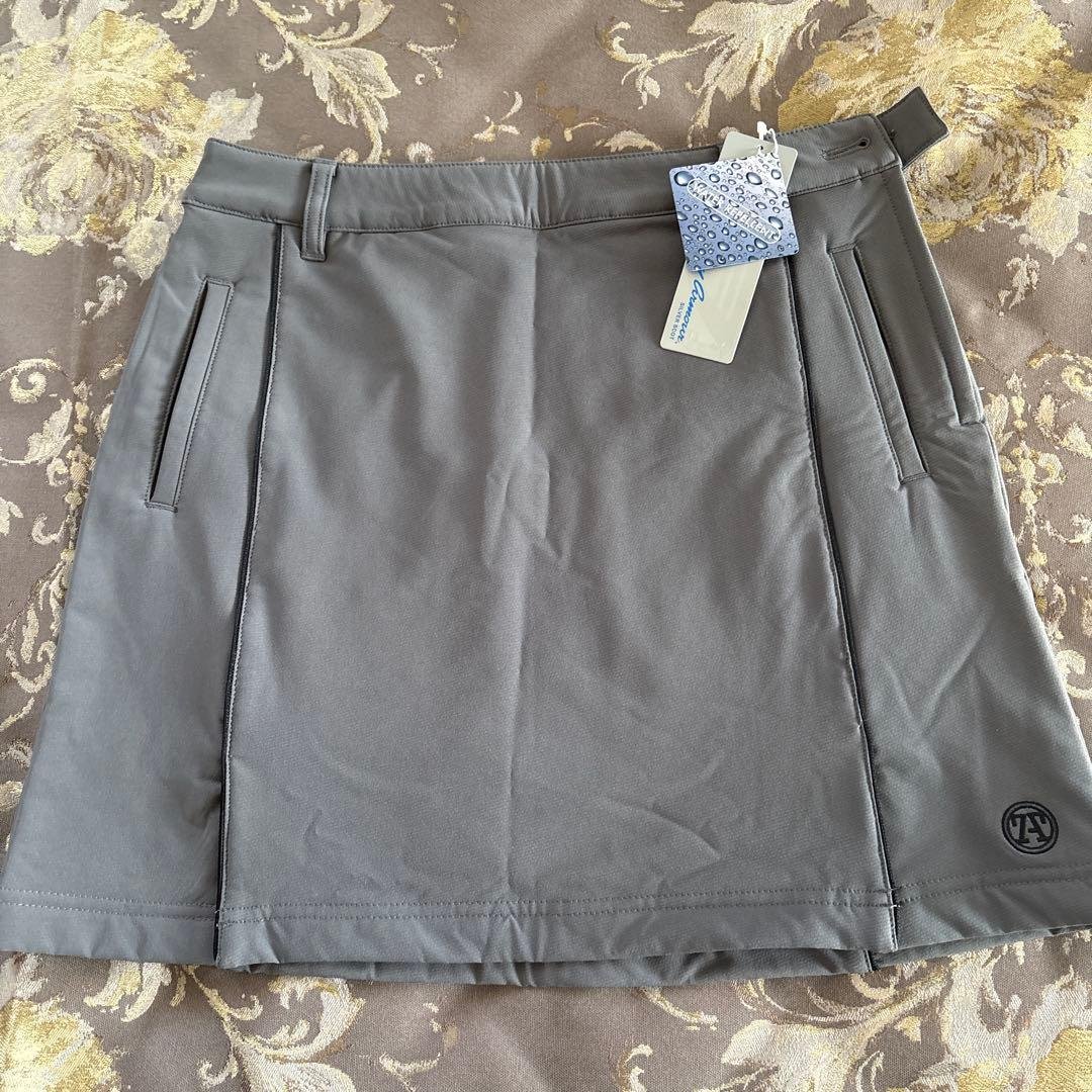 トミーアーマー グレー 中ボアストレッチスカート ポケット付き