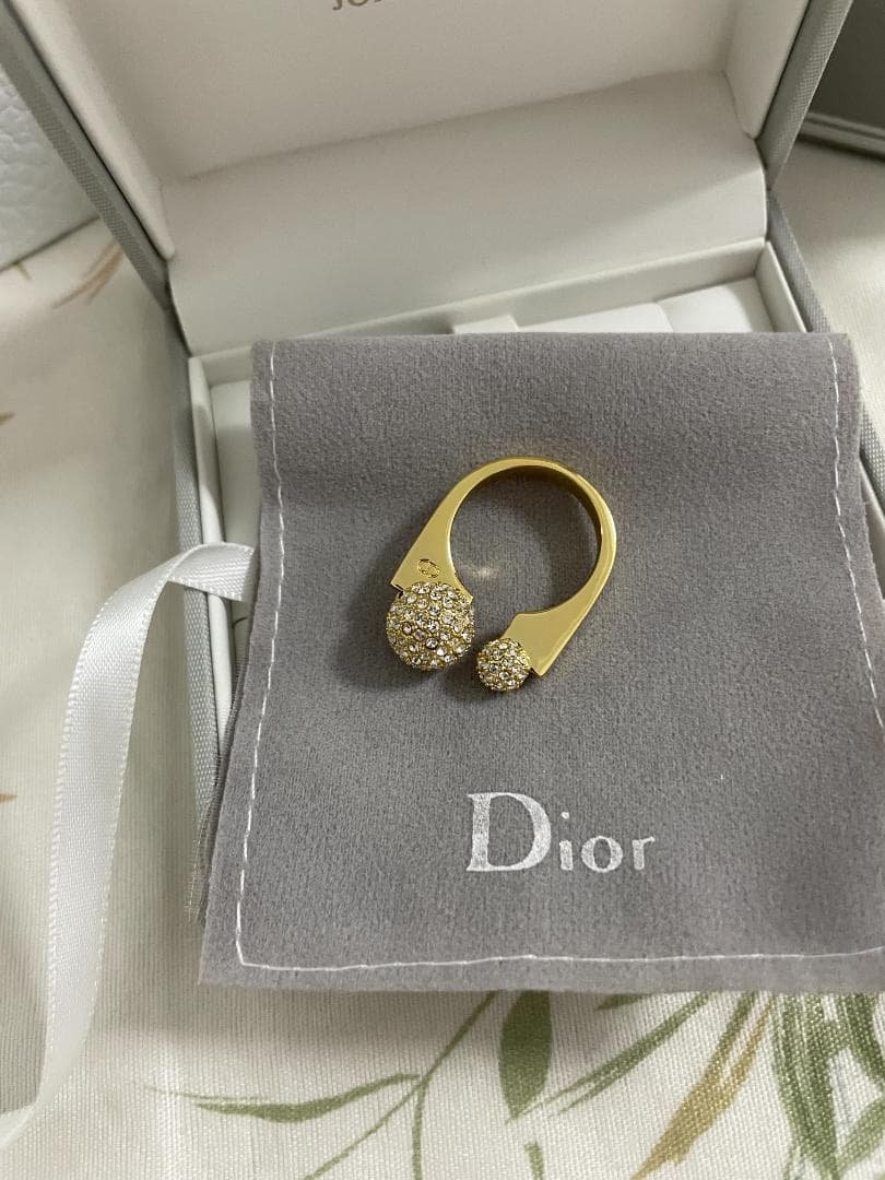 ゴールド/即発送 ディオール リング DIOR 指輪