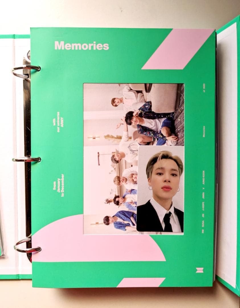 未使用　BTS　Memories 2020　DVD　限定販売商品　トレカ　ジミン