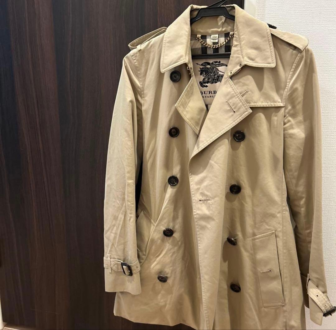 m*す様 バーバリー　トレンチコート　S