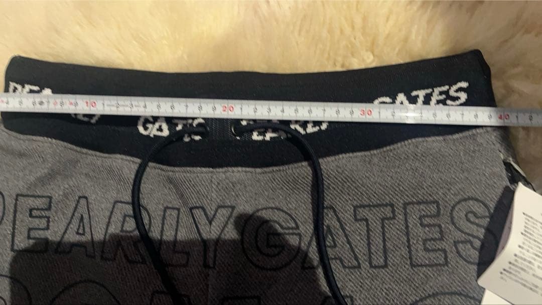 PEARLY GATES グレー パンツ　サイズ4 パーリーゲイツ