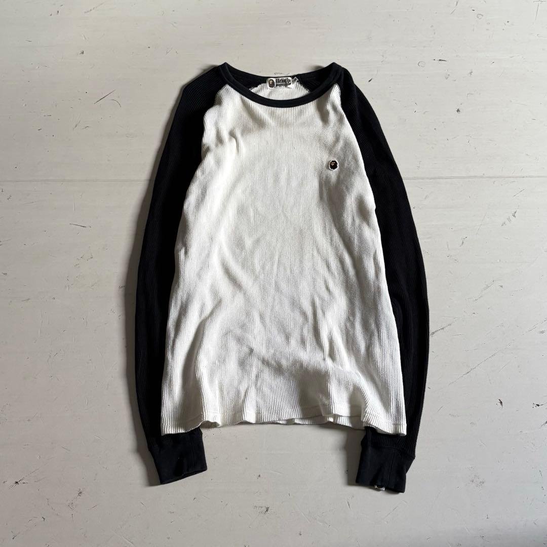 00's A BATHING APE ラグランスリーブ　アーカイブ　y2k