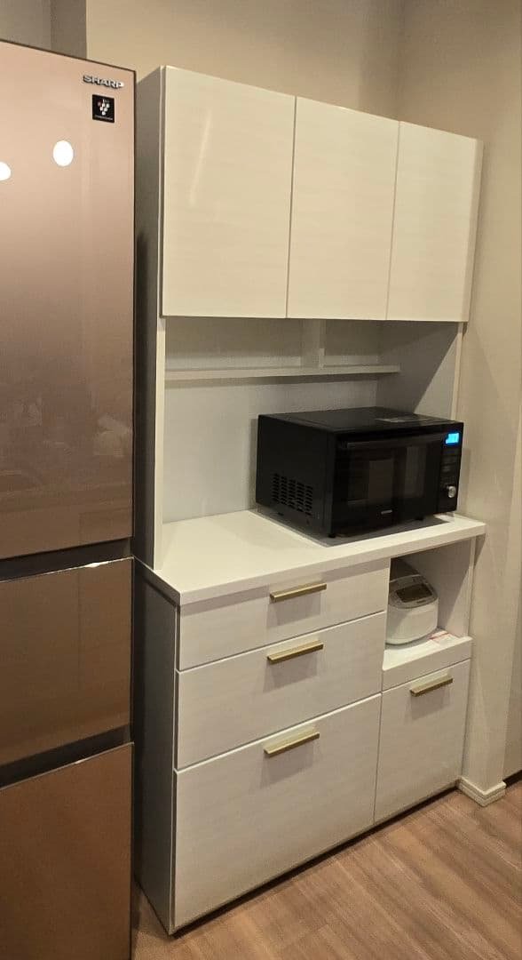 Makoキッチンボード ソレル 100KB WH［購入5ヶ月・美品］