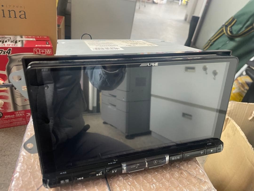 ！週末限定お値下げ！ ALPINE カーナビ　X9V 実働品