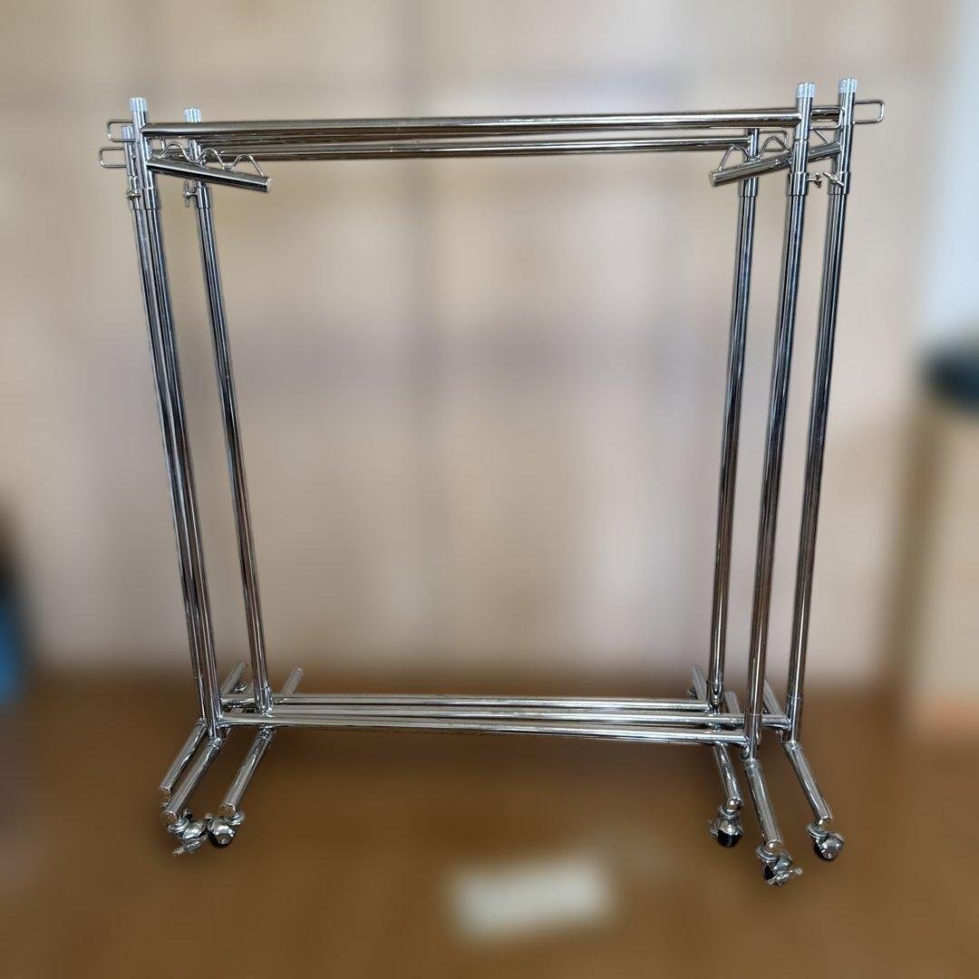 DOSHISHA ハンガーラック NHPS-100CR×3セット