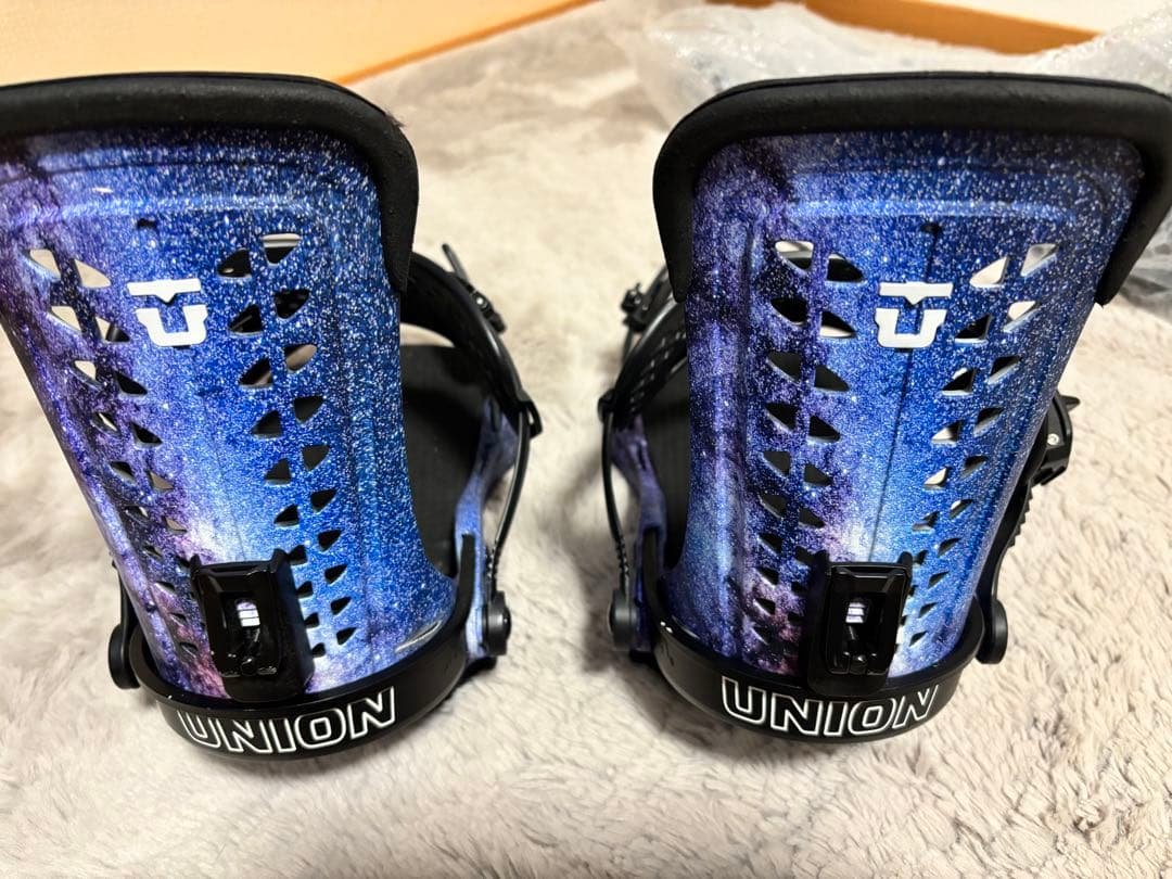 UNION スノーボードビンディング ブラック/グラデーション　20-21