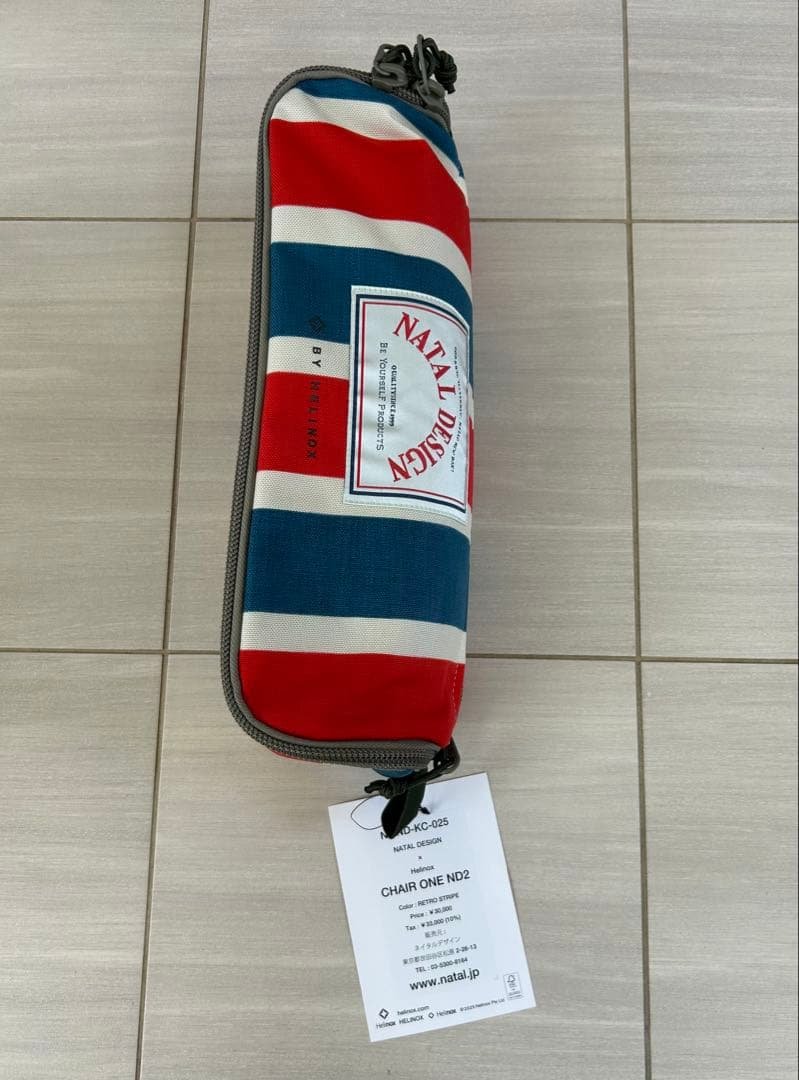 NATAL DESIGN Helinox CHAIR ONE ND2 ストライプ