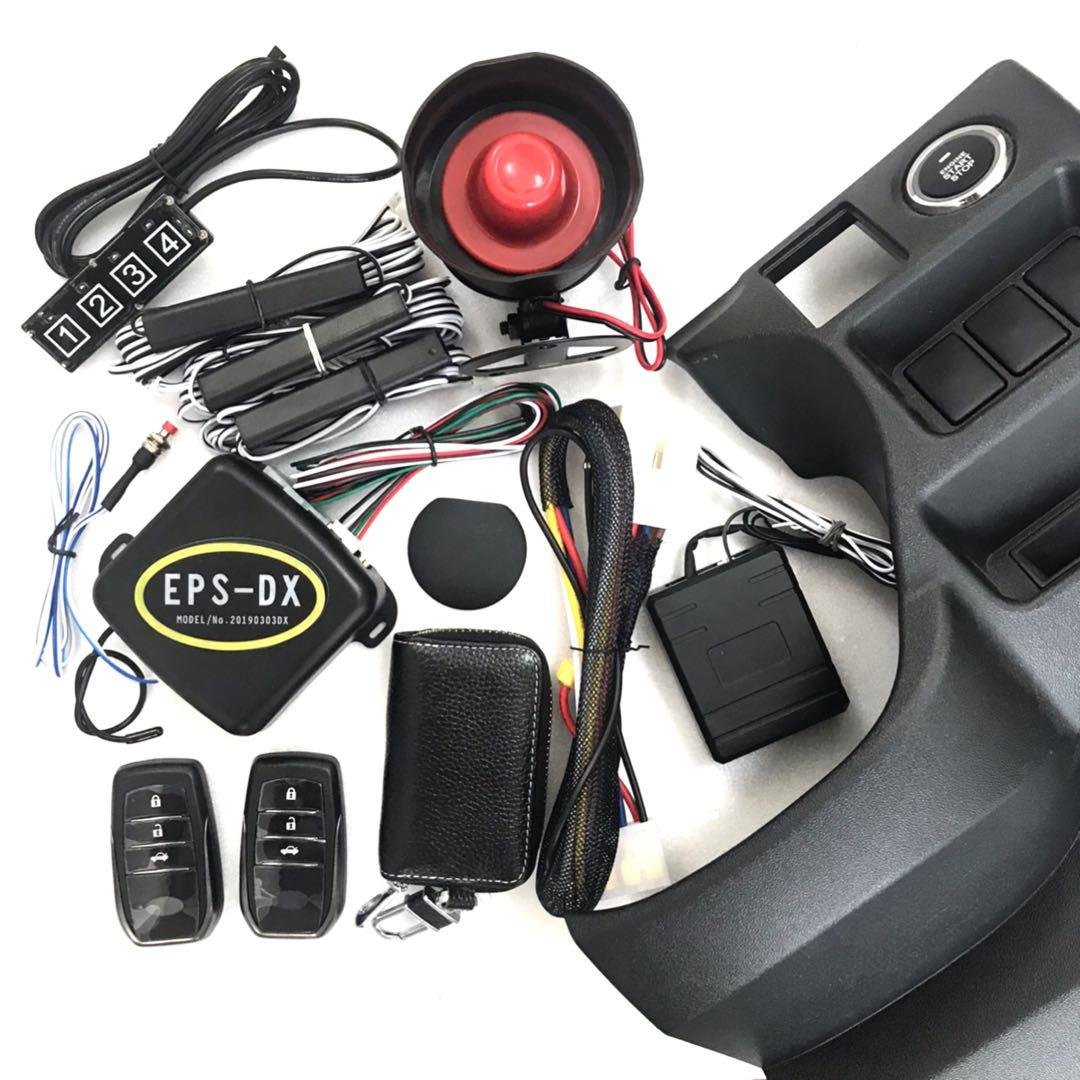 ハイエース200系2型3型イモビ対応パネル付きエンジンプッシュスタート　エンスタ