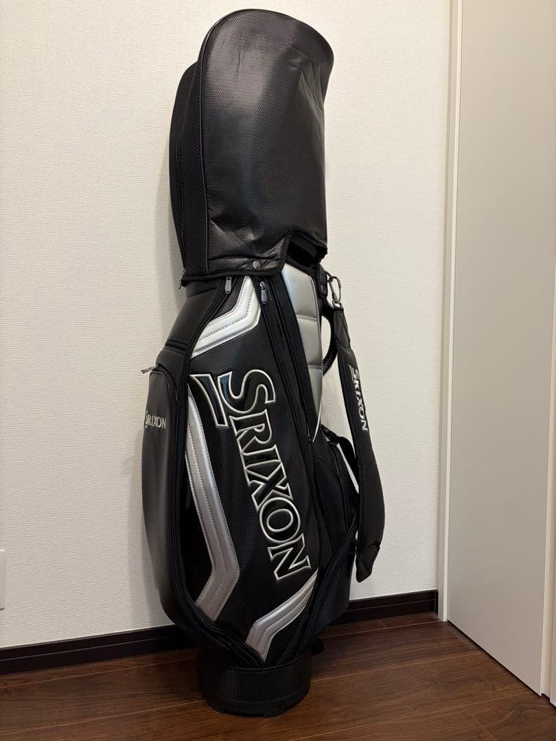 Srixon キャディバッグ ブラック/シルバー