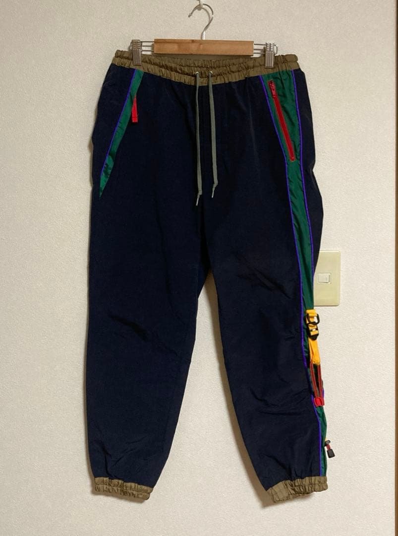 【名作】kolor 22ss ナイロンパンツ