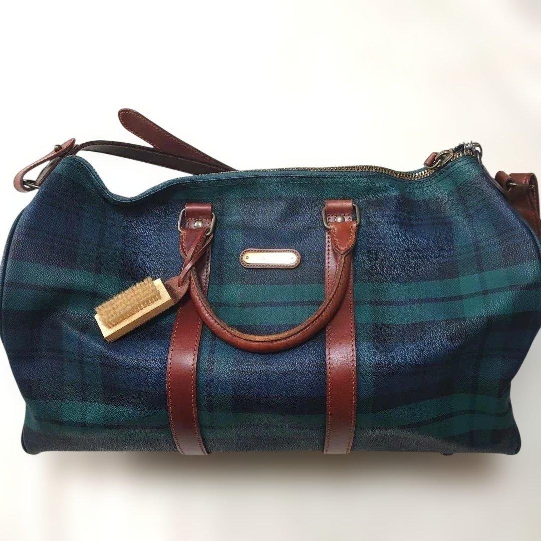 ぴと　RalphLauren ボストンバッグ 2way 旅行 チェック