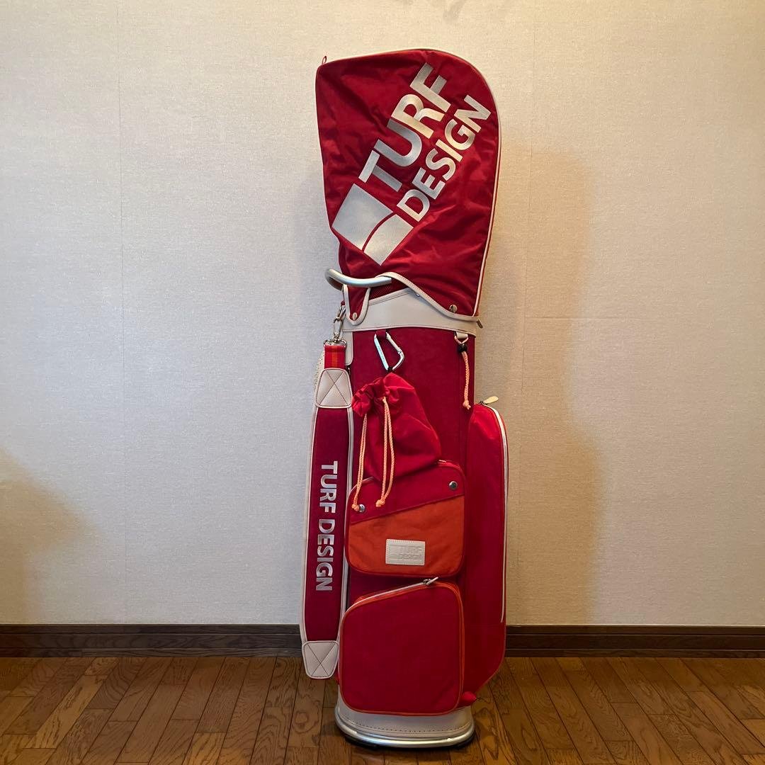 さとっち　TURF DESIGN キャディバッグ