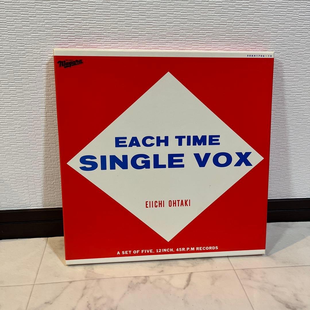 EACH TIME SINGLE VOX EIICHI OHTAKI 5枚セット