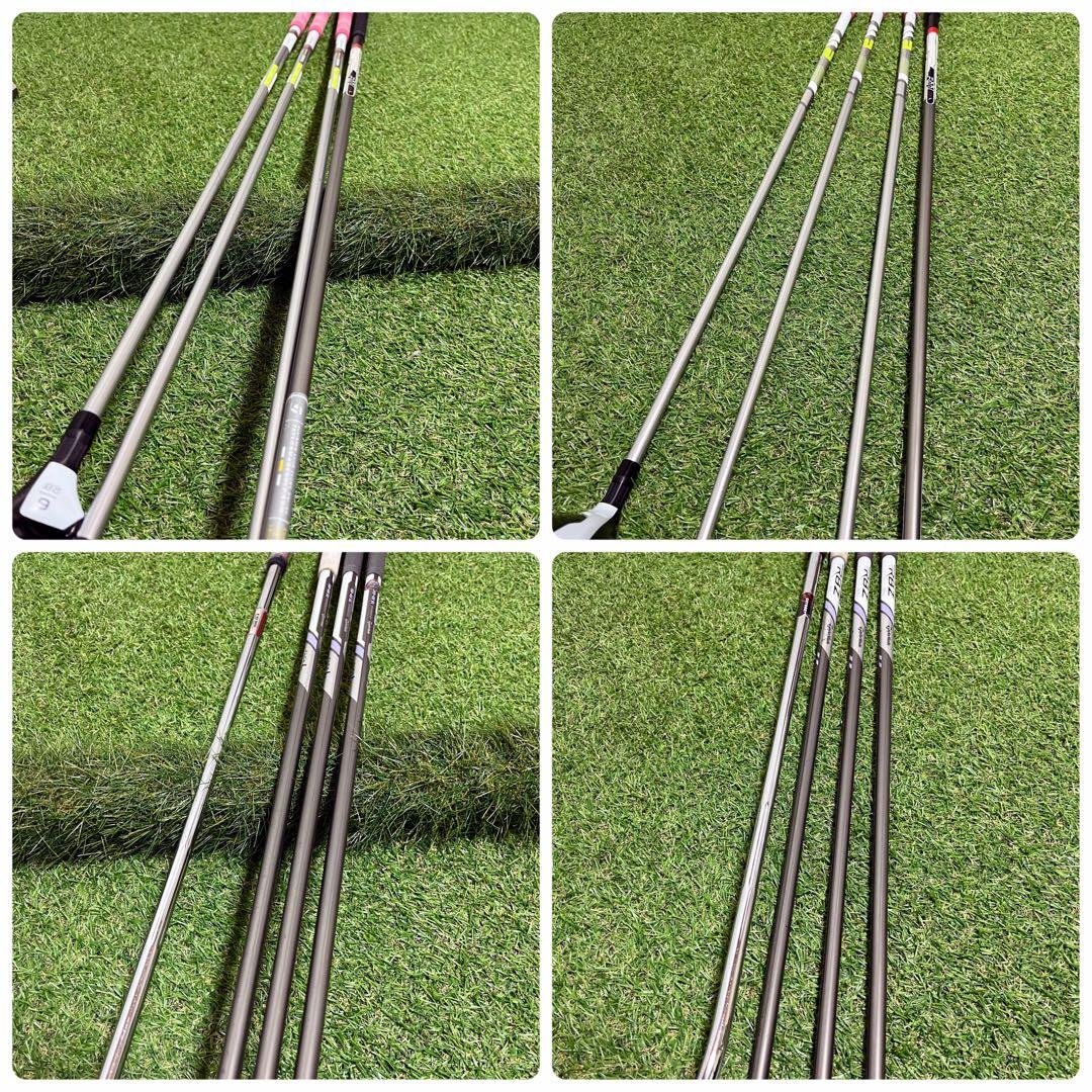 美品 新品ドライバー 付TaylorMade高級レディースゴルフクラブ8本セット