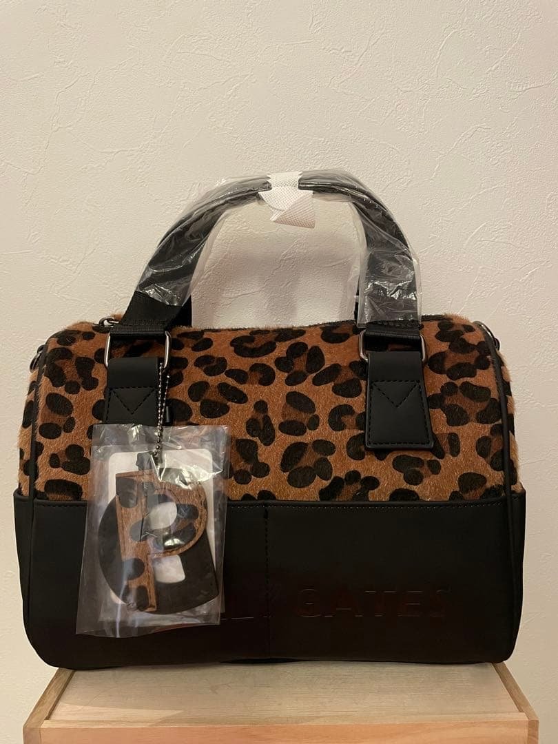 【新品未使用タグ付】PEARLY GATES レオパード柄カートバック
