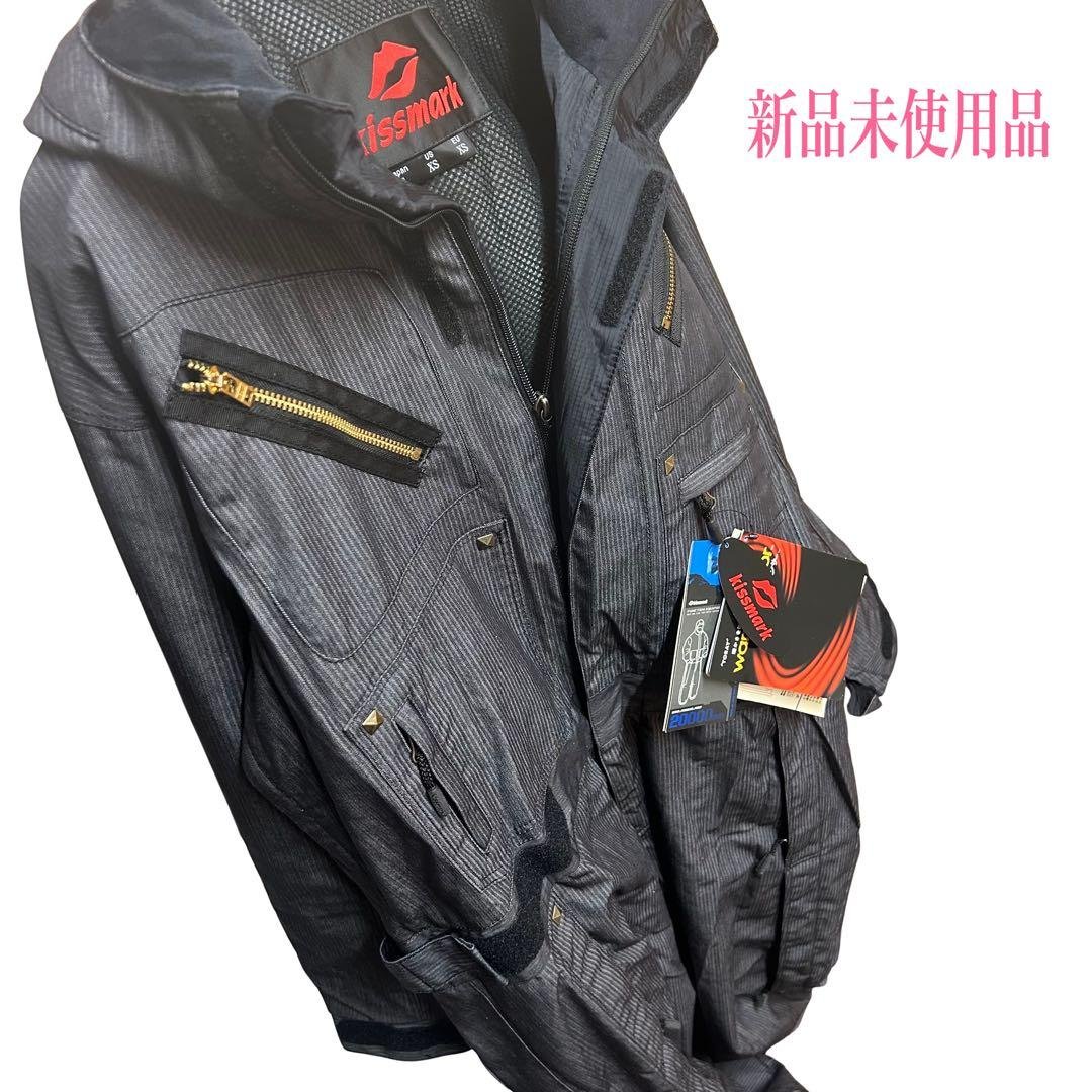 【新品】kissmarkキスマーク スノーウェア デニム つなぎオーバーオール