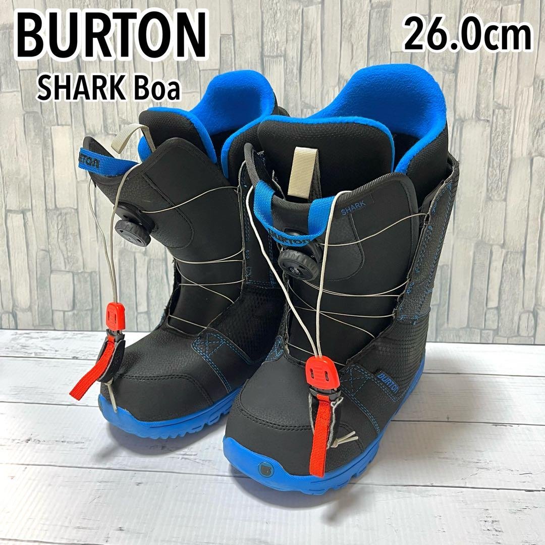 バートン ブーツ SHARK BOA ブラック ブーツ 26.0cm