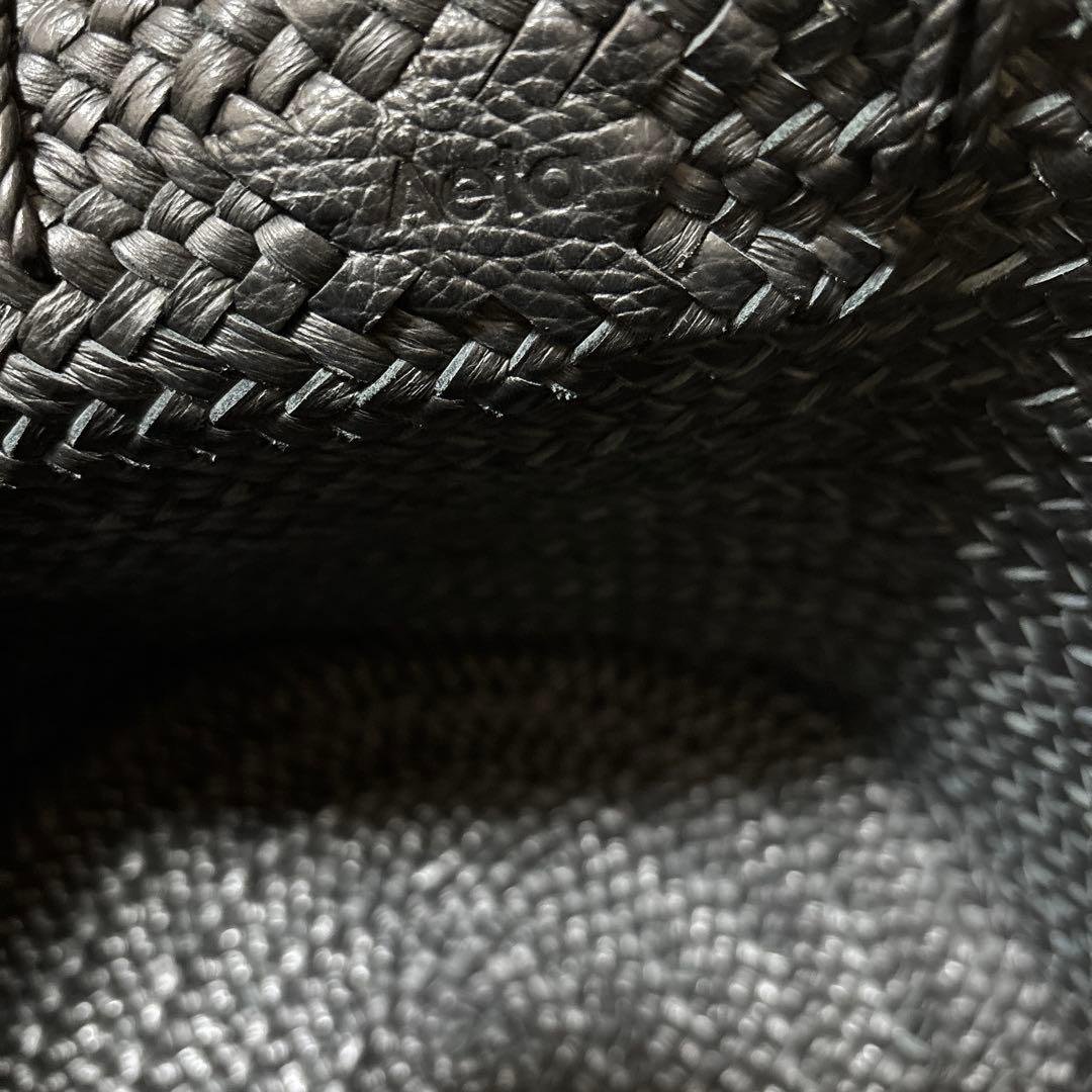 Aeta アエタ　カゴバッグ ショルダーバッグ　レザー