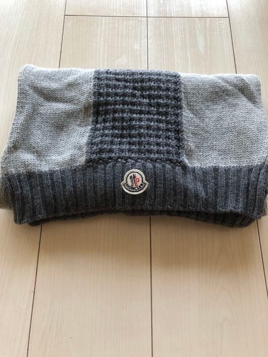 廃番　大幅値下げ　モンクレール　マフラー　ストール　大判　希少美品