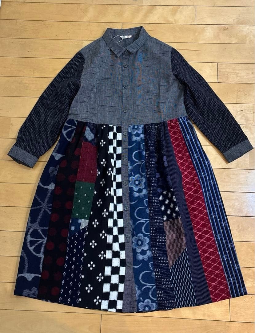 久留米絣　新品タグ付き