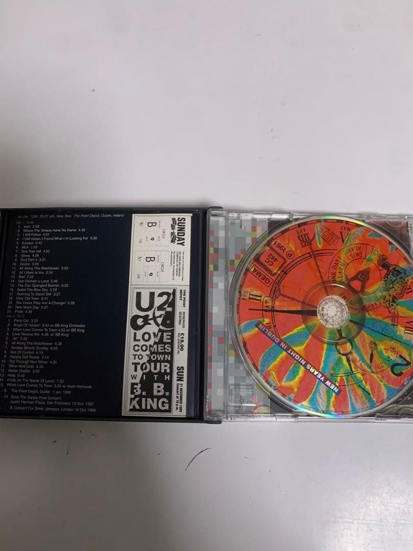 洋楽 U2 NEWYEAR'S NIGHT IN DUBLIN 2CD