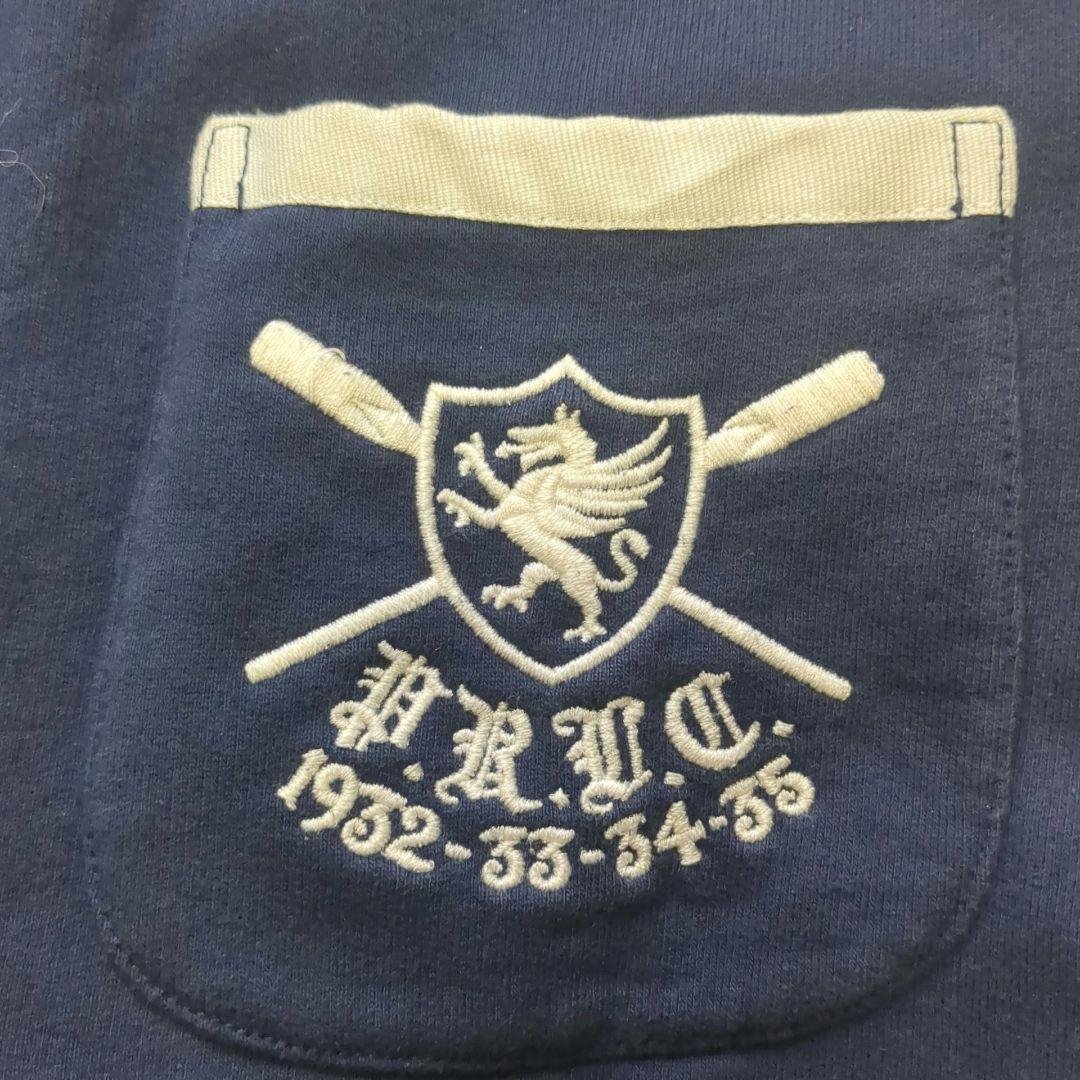 ポロラルフローレン コットン テーラードジャケット ネイビー M