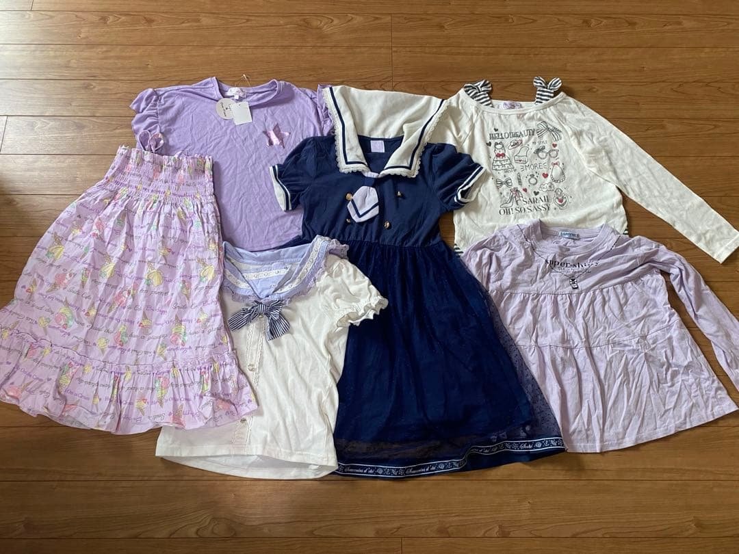 女の子　洋服　140 まとめ売り