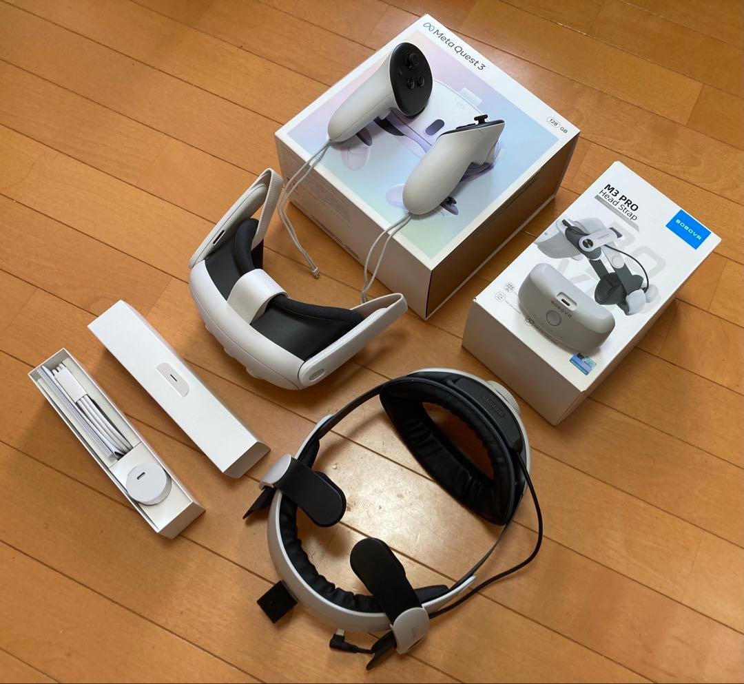 その他  quest 3 128GB + BOBOVR M3 Pro