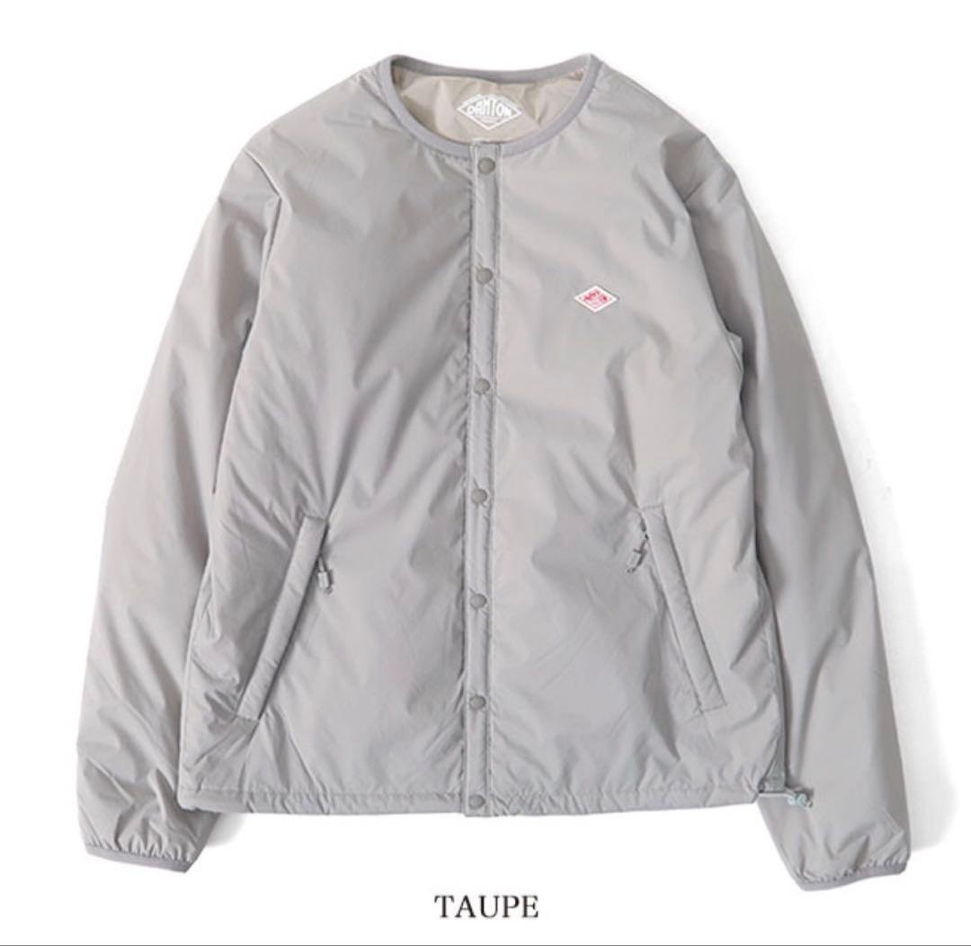 DANTON ダントン インサレーションジャケット　ノーカラー