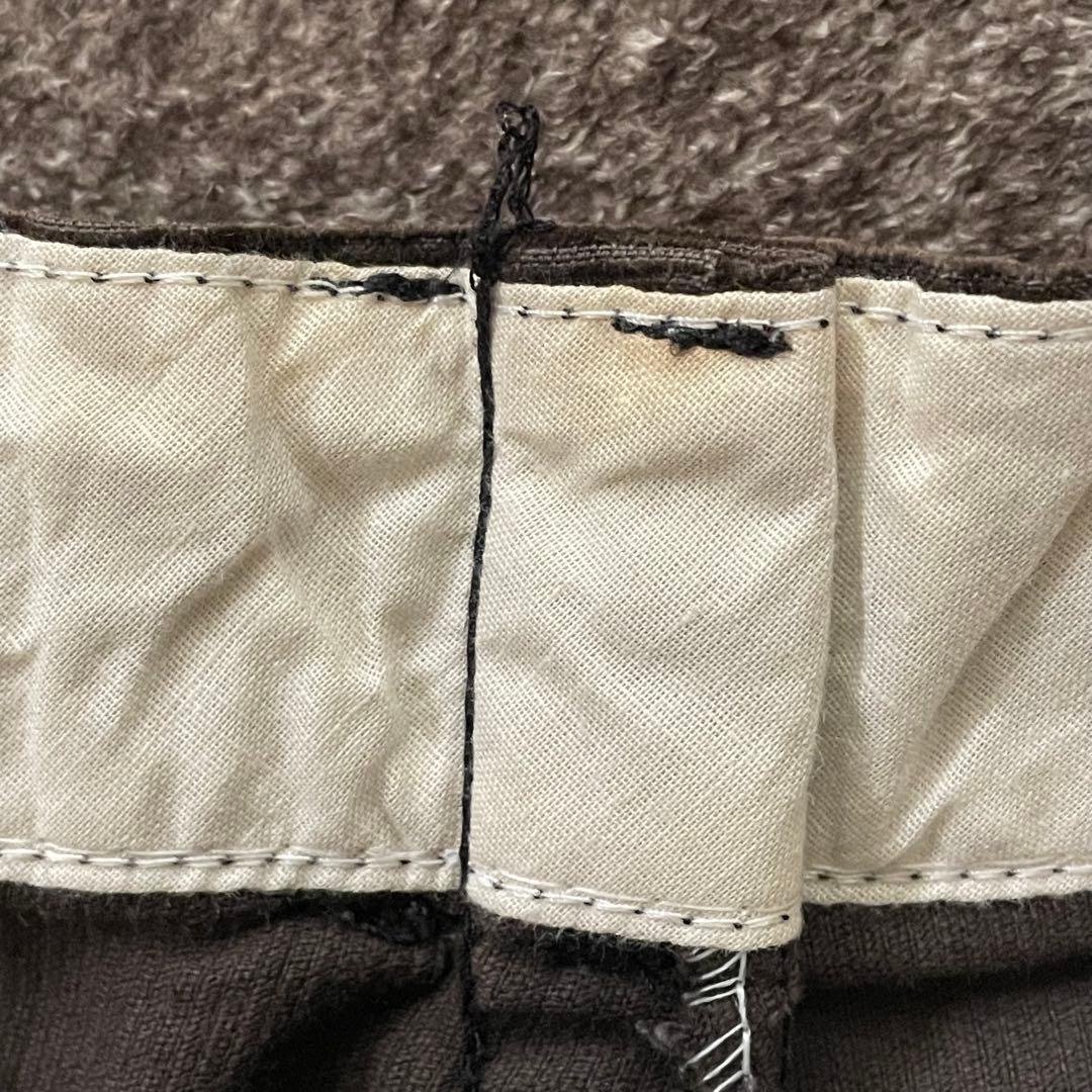 ディッキーズ　コーデュロイパンツ　USA製　タロンジップ　ダークブラウン