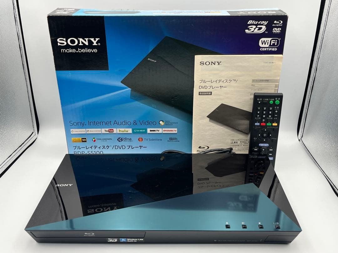 SONY Blu-ray DVD プレーヤー BDP-S5100 2013年製