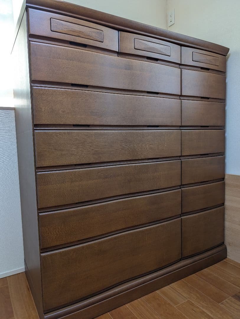 府中家具　桐箪笥　婚礼家具　ワイドチェスト