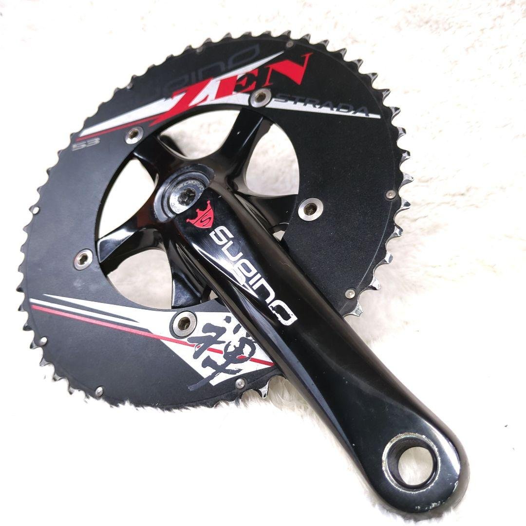 SUGINO スギノ 禅　チェーンリング　53-39T 　クランク　165mm