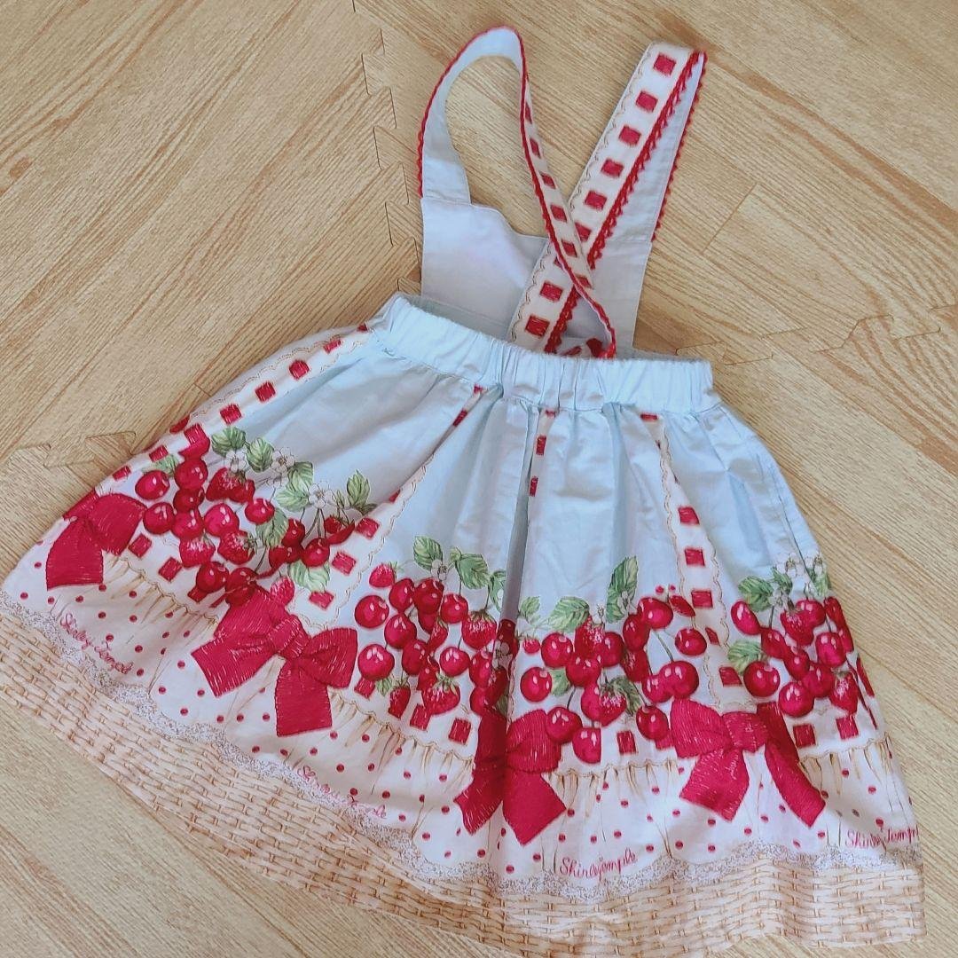 シャーリーテンプル いちご、チェリープリント