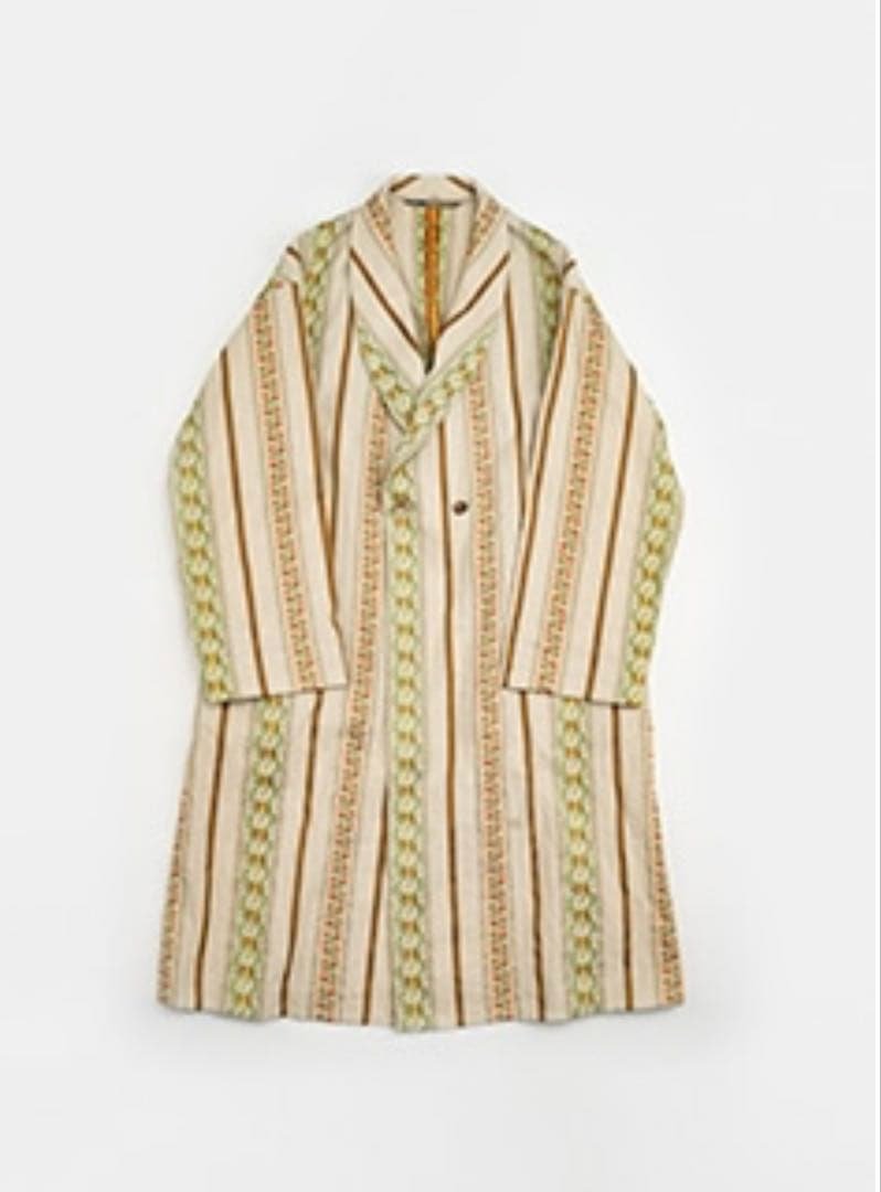 45R/フォーティーファイブアール ハケ目フラワージャガードコート