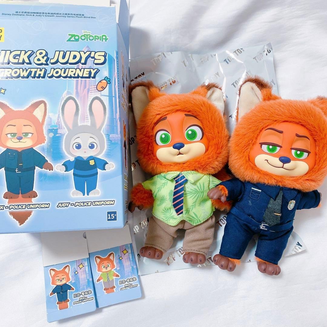 TOPTOY ズートピア GROWTH JOURNEY ニック 私服 警官