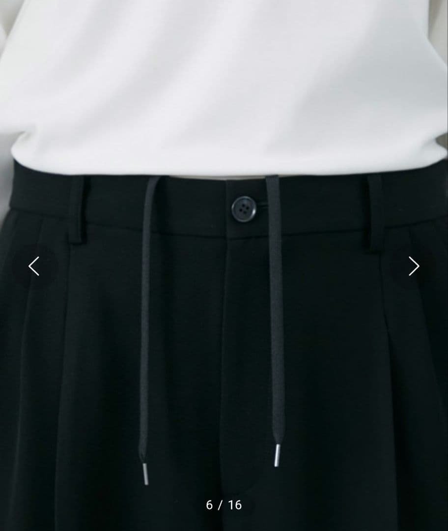 新品★極美品　ユナイテッドトウキョウ　３タックリオーネテーパードパンツ　1.6万