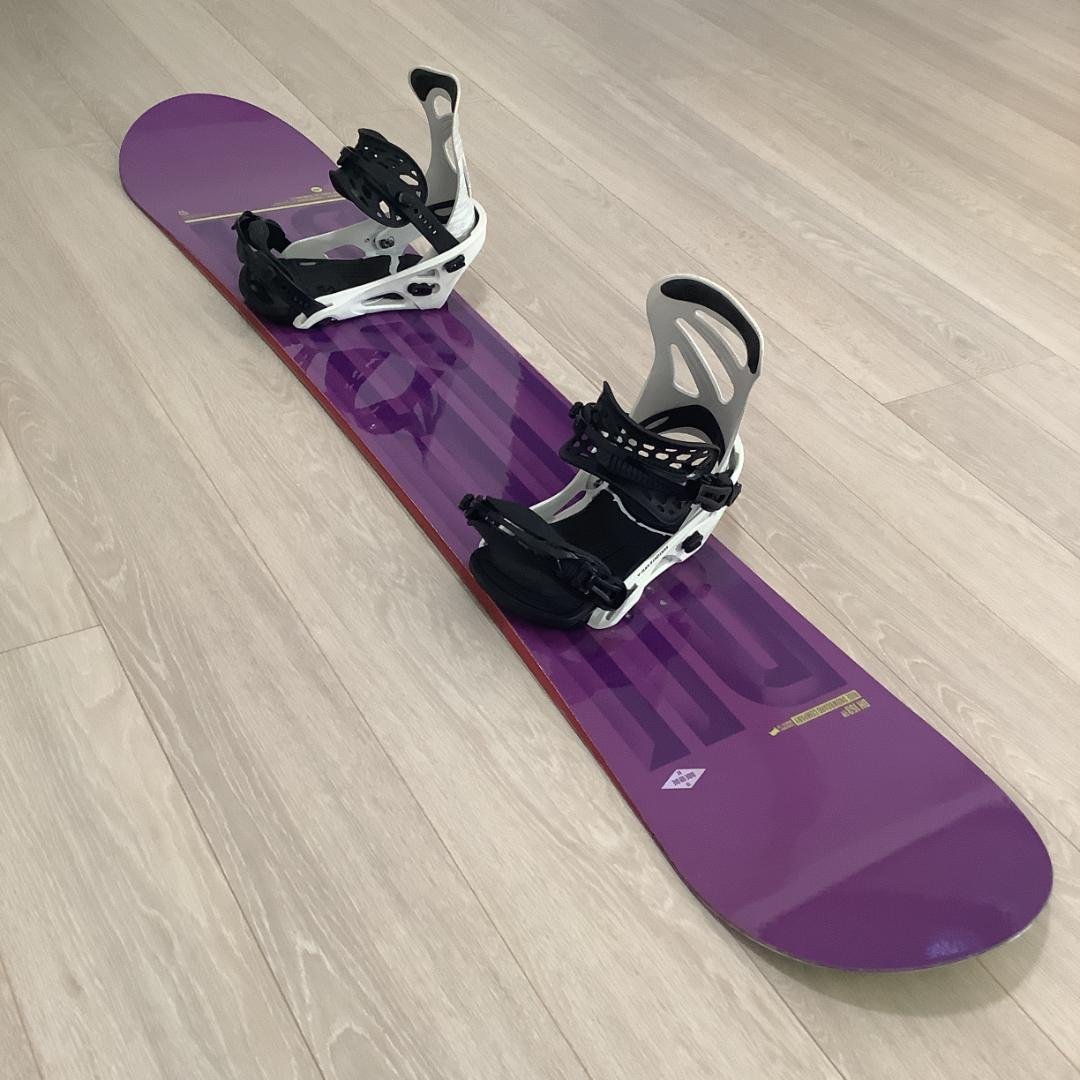 018RIDE DH 153cmFLUX DSメンズスノーボードセット初心者向き