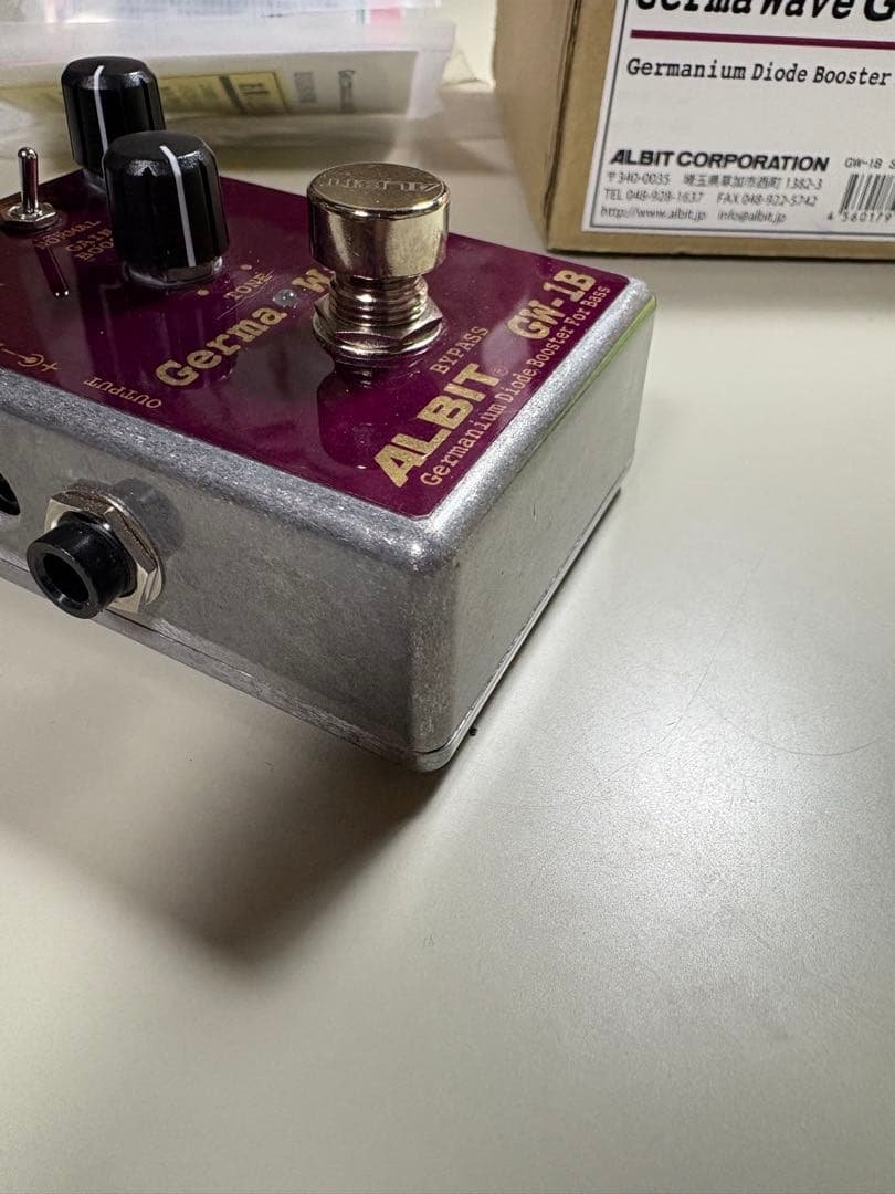 ベース ALBIT GW-1B Germanium Diode Booster